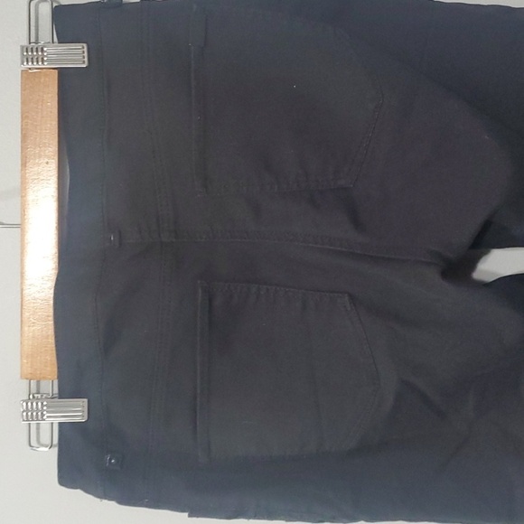 H&M pants womens size 8 black embroidered front flexible pliable comfy H&M - Picture 10 of 13